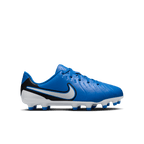 Nike Jr. Tiempo Legend 10 Club FG-Soar/White