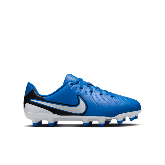 Nike Jr. Tiempo Legend 10 Club FG-Soar/White
