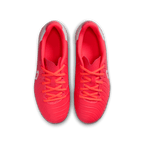 Nike Jr. Tiempo Legend 10 Club FG-Hot Lava/White