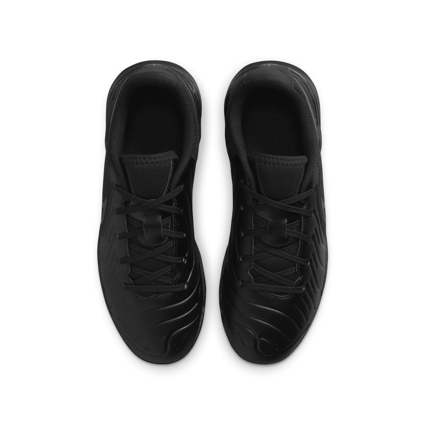 Nike Jr.Little/Big Kids' Indoor/Court Tiempo Legend 10 Club Low-Top Soccer Shoes-Black/Deep Jungle
