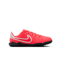 Nike Jr. Tiempo Legend 10 Club Little/Big Kids' TF-Hot Lava/White