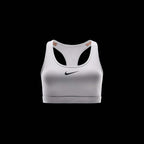 Nike Swoosh Medium Support Training Tops Nike White 2XS 