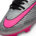 Nike Air Zoom Mercurial Superfly 9 Academy XXV FG/MG Soccer Cleat - MetallicSilver/HyperPink/Black/Volt