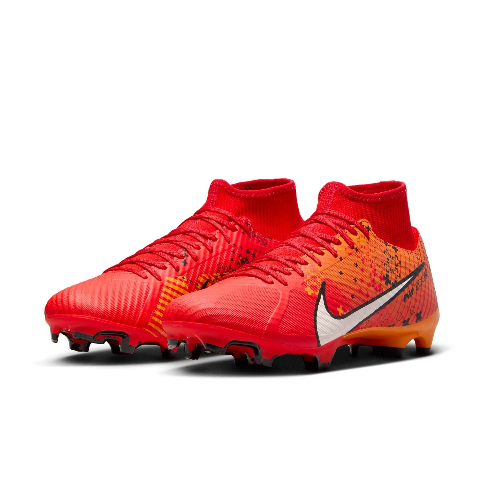 Nike Zoom Mercurial Superfly 9 Dream Speed Academy FG/MG Soccer Cleats - Light Crimson/Pale Ivory/Bright Mandarin/Black