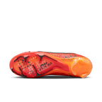 Nike Air Zoom Mercurial Vapor 15 Elite MDS FG Firm Ground Soccer Cleat - Light Crimson/Bright Mandarin/Black/Pale Ivory