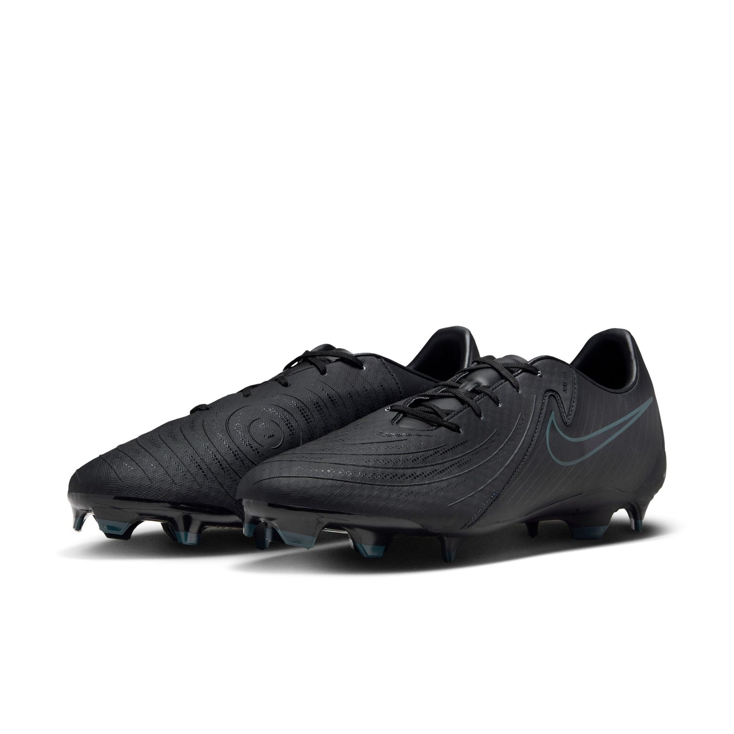 Nike Phantom GX 2 Academy FG Firm Ground Soccer Cleats- Black/Black
