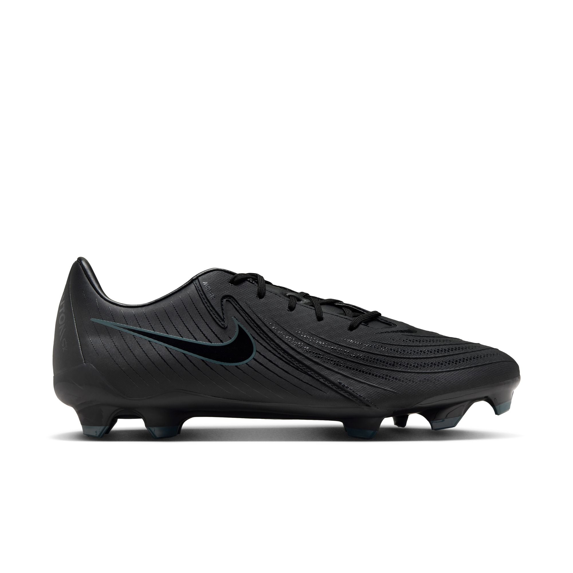 Nike Phantom GX 2 Academy FG Firm Ground Soccer Cleats- Black/Black