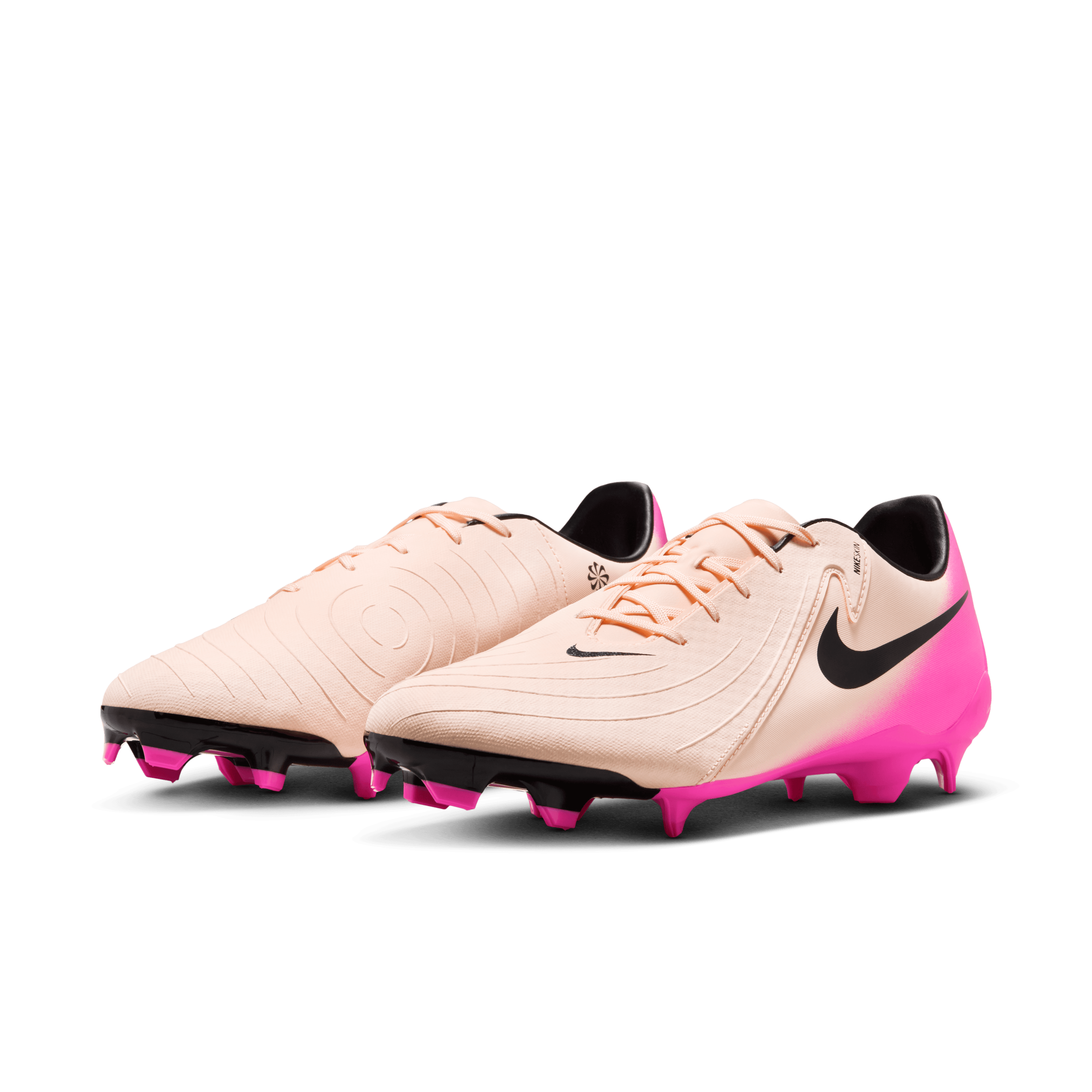 Nike Phantom GX 2 Academy FG-Crimson Tint/Black/Pink Blast