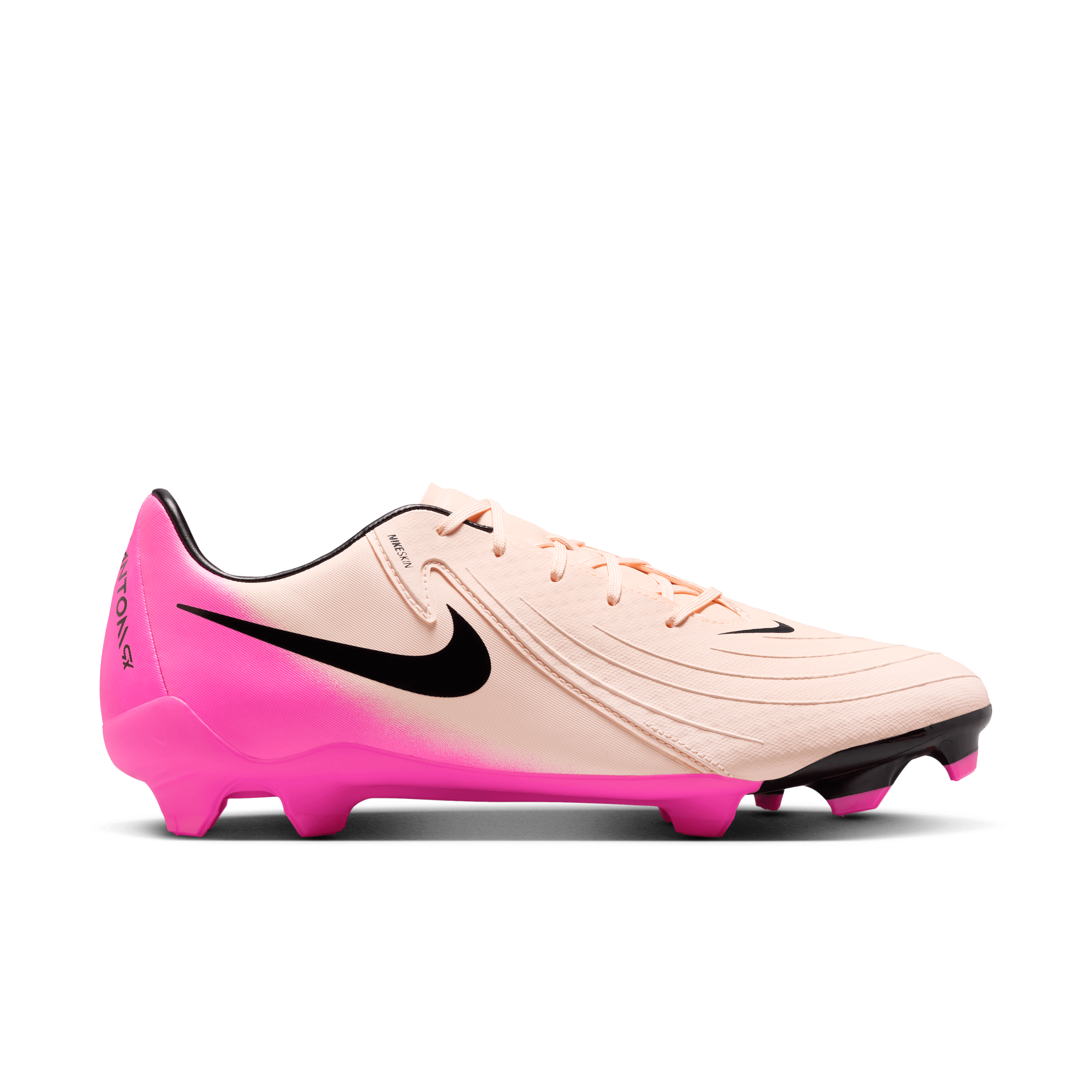 Nike Phantom GX 2 Academy FG-Crimson Tint/Black/Pink Blast