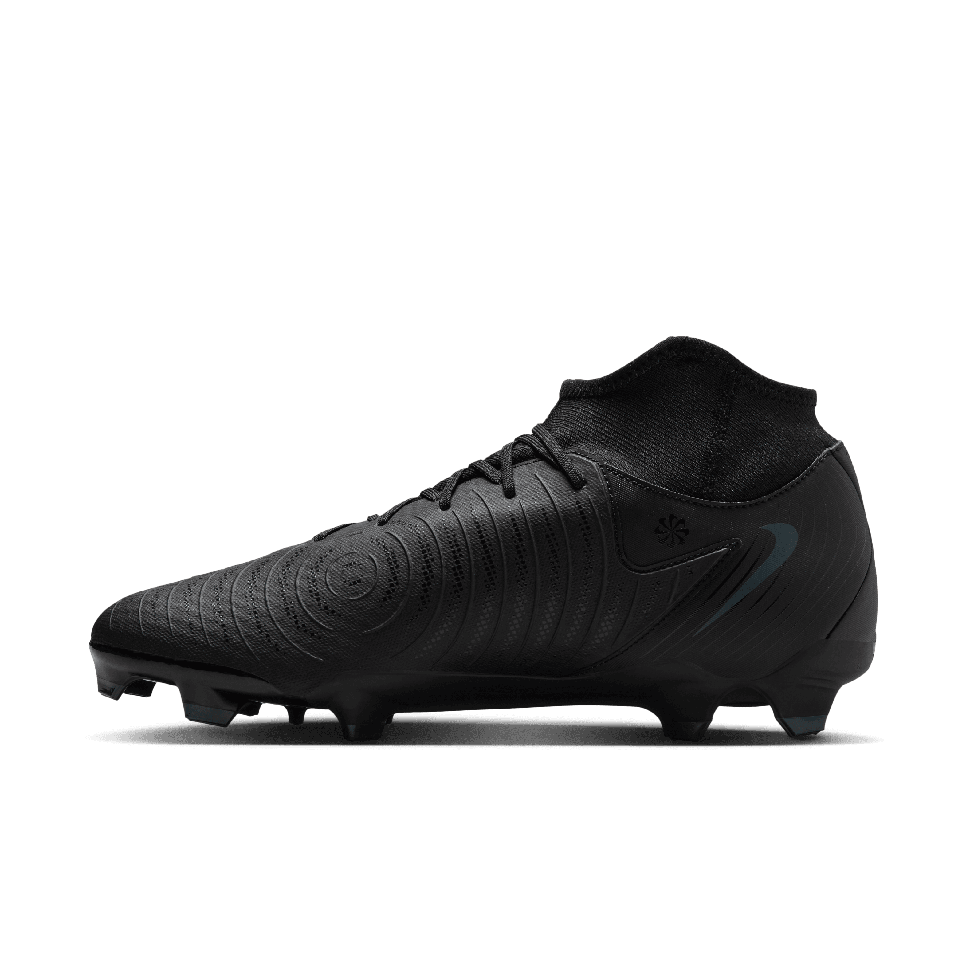 Nike Phantom Luna 2 Academy FG - Black/Black-Deep Jungle