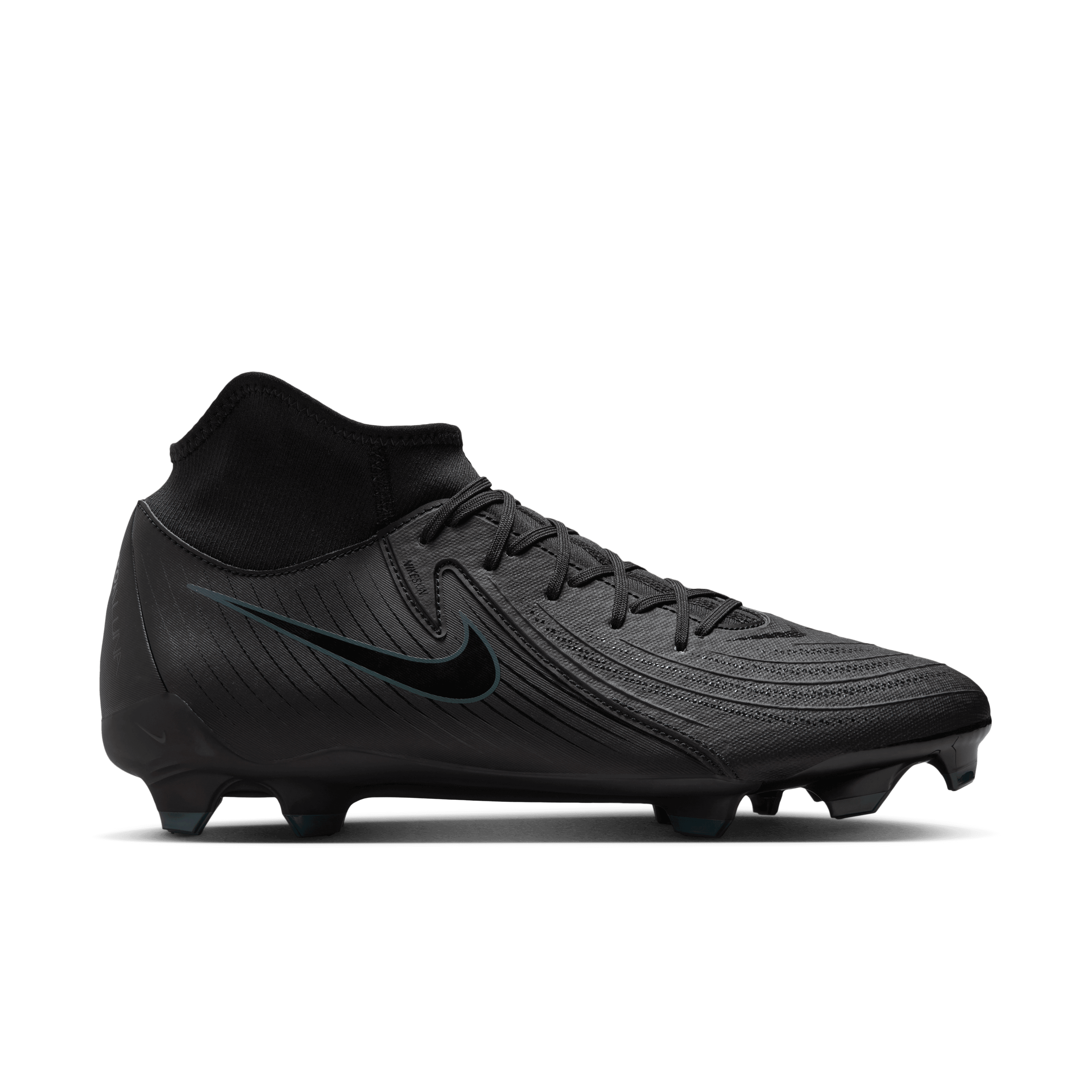 Nike Phantom Luna 2 Academy FG - Black/Black-Deep Jungle