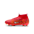 Nike Jr. Zoom Mercurial Superfly 9 Dream Speed Pro FG Soccer Cleat - Light Crimson/Pale Ivory/Bright Mandarin/Black
