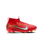 Nike Jr. Zoom Mercurial Superfly 9 Dream Speed Pro FG Soccer Cleat - Light Crimson/Pale Ivory/Bright Mandarin/Black