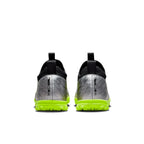 Nike Junior Zoom Vapor 15 Academy XXV TF Turf Shoes - MetallicSilver/Volt/Black