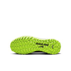 Nike Junior Zoom Vapor 15 Academy XXV TF Turf Shoes - MetallicSilver/Volt/Black