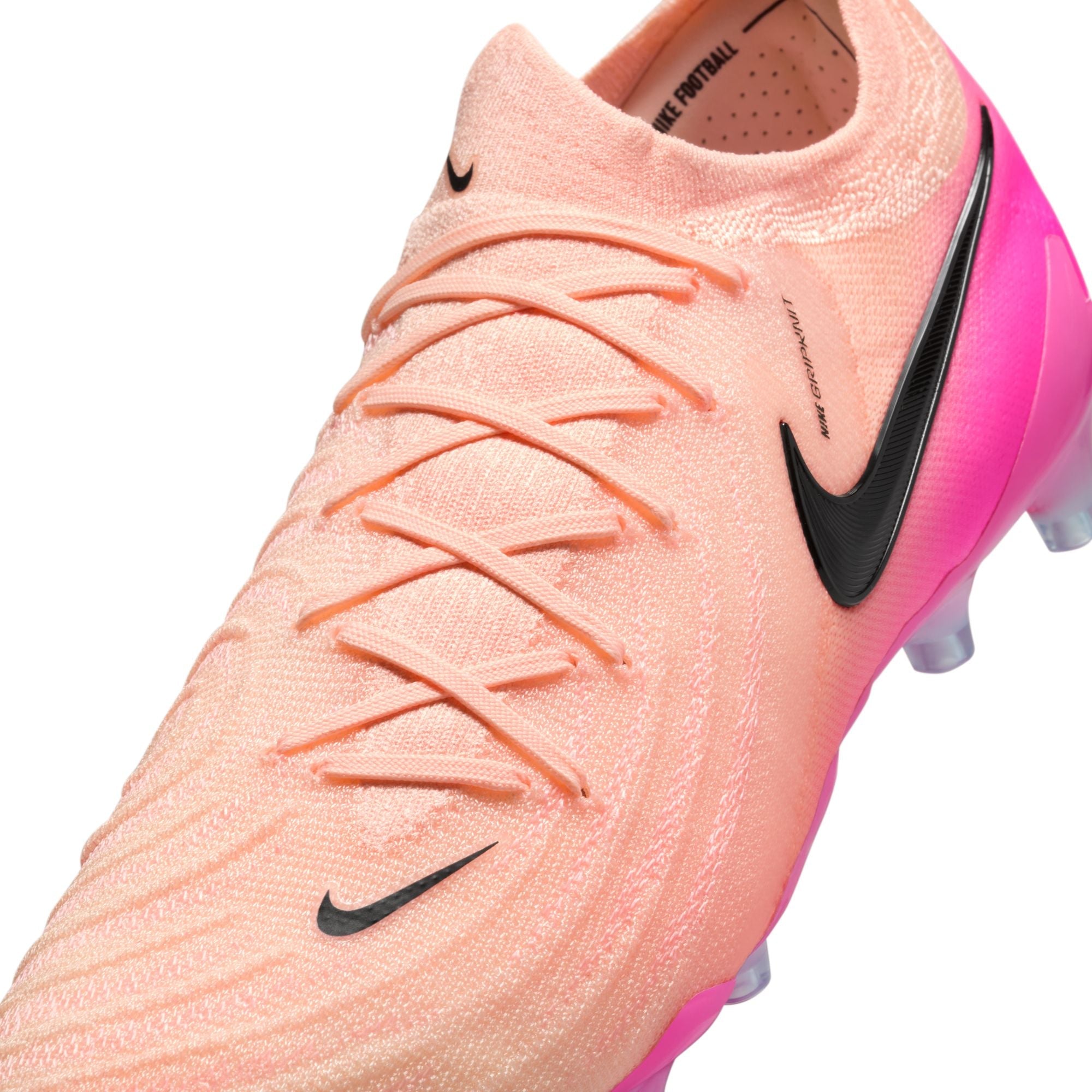 Nike Phantom GX 2 Elite AG Artificial Ground Soccer Cleat -  Crimson Tint/Black/ Pink Blast