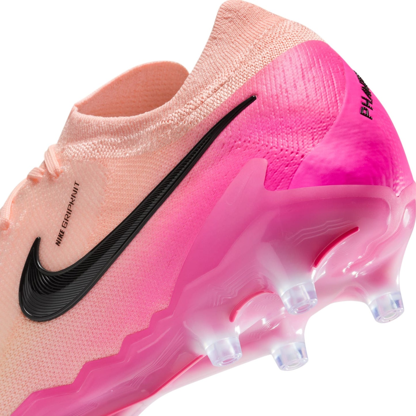 Nike Phantom GX 2 Elite AG Artificial Ground Soccer Cleat -  Crimson Tint/Black/ Pink Blast