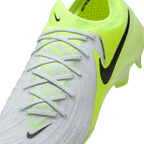 Nike Phantom GX 2 Elite FG-Metallic Silver/Black/Volt