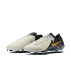 Nike Phantom GX 2 Elite FG-White/Black/Mtlc Gold Coin