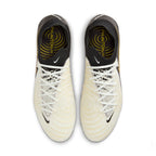 Nike Phantom GX 2 Elite FG Firm Ground Soccer Cleat - White/Black/Metallic Gold