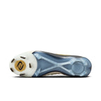 Nike Phantom GX 2 Elite FG Firm Ground Soccer Cleat - White/Black/Metallic Gold