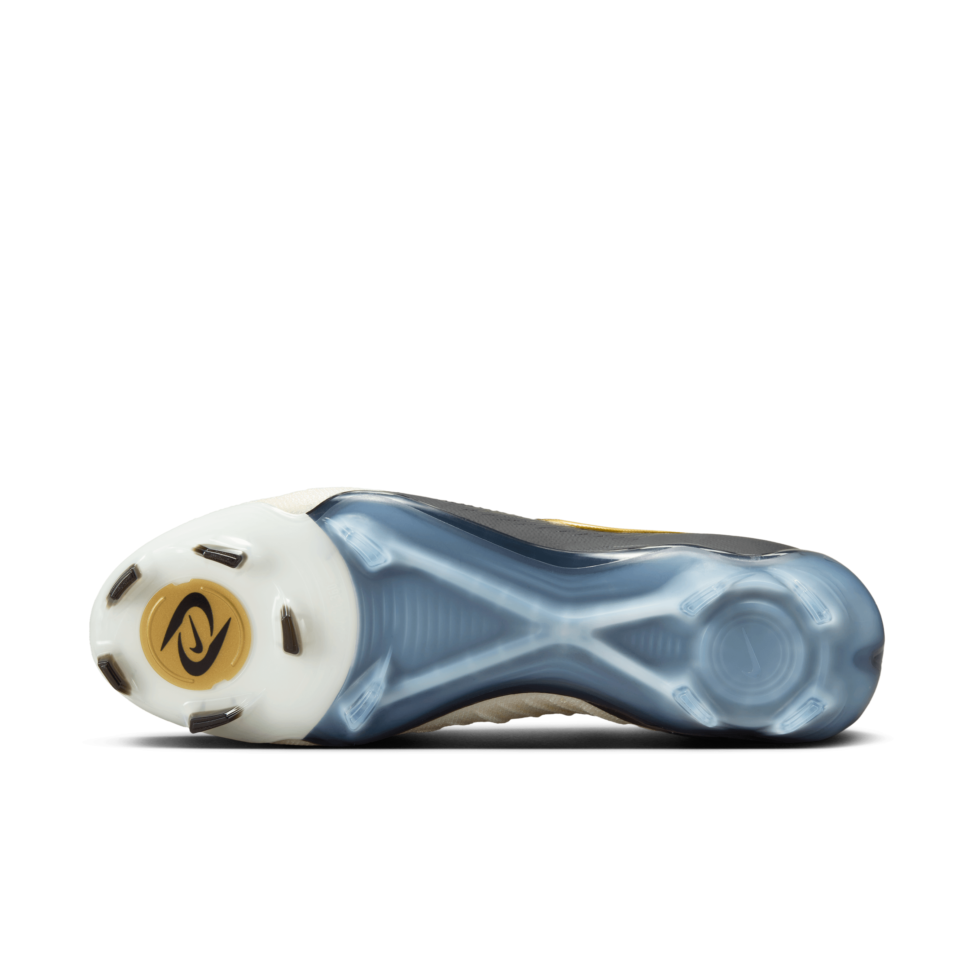 Nike Phantom GX 2 Elite FG-White/Black/Mtlc Gold Coin