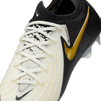 Nike Phantom GX 2 Elite FG-White/Black/Mtlc Gold Coin