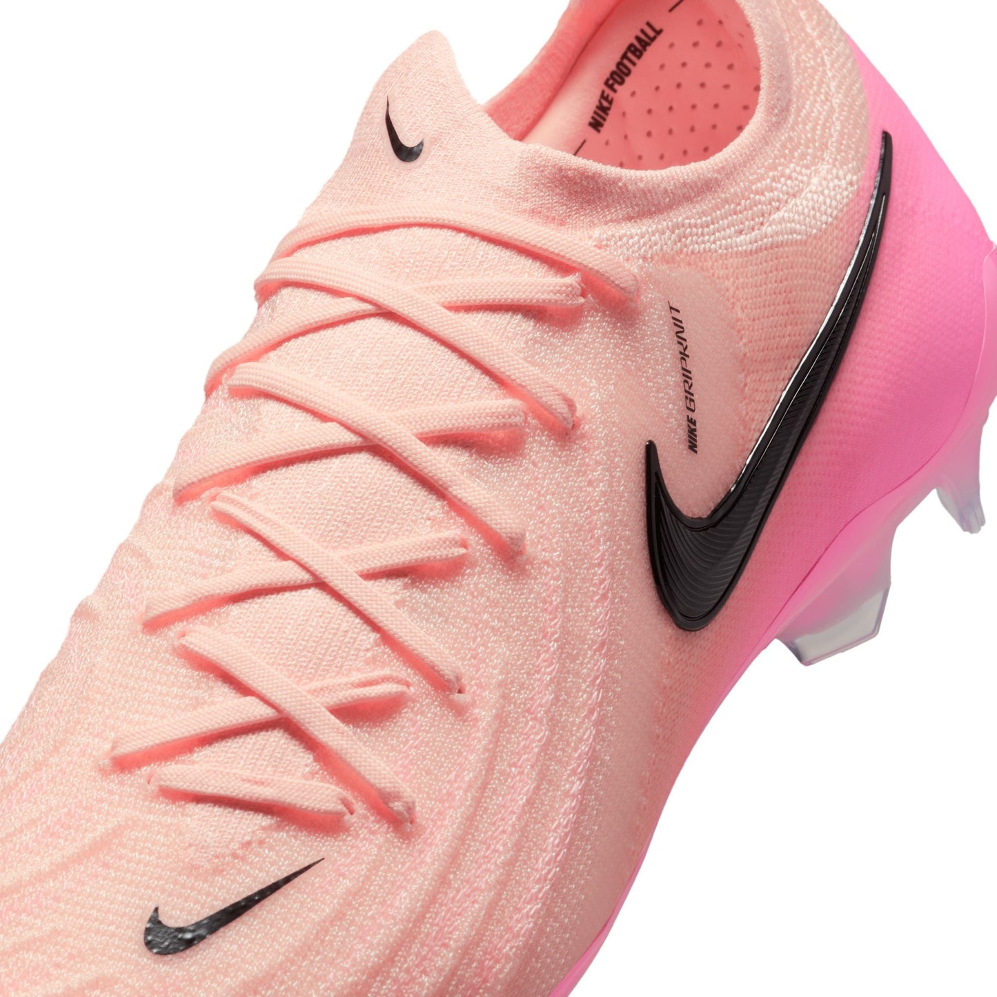 Nike Phantom GX 2 Elite FG Firm Ground Soccer Cleat -  Crimson Tint/Black/ Pink Blast
