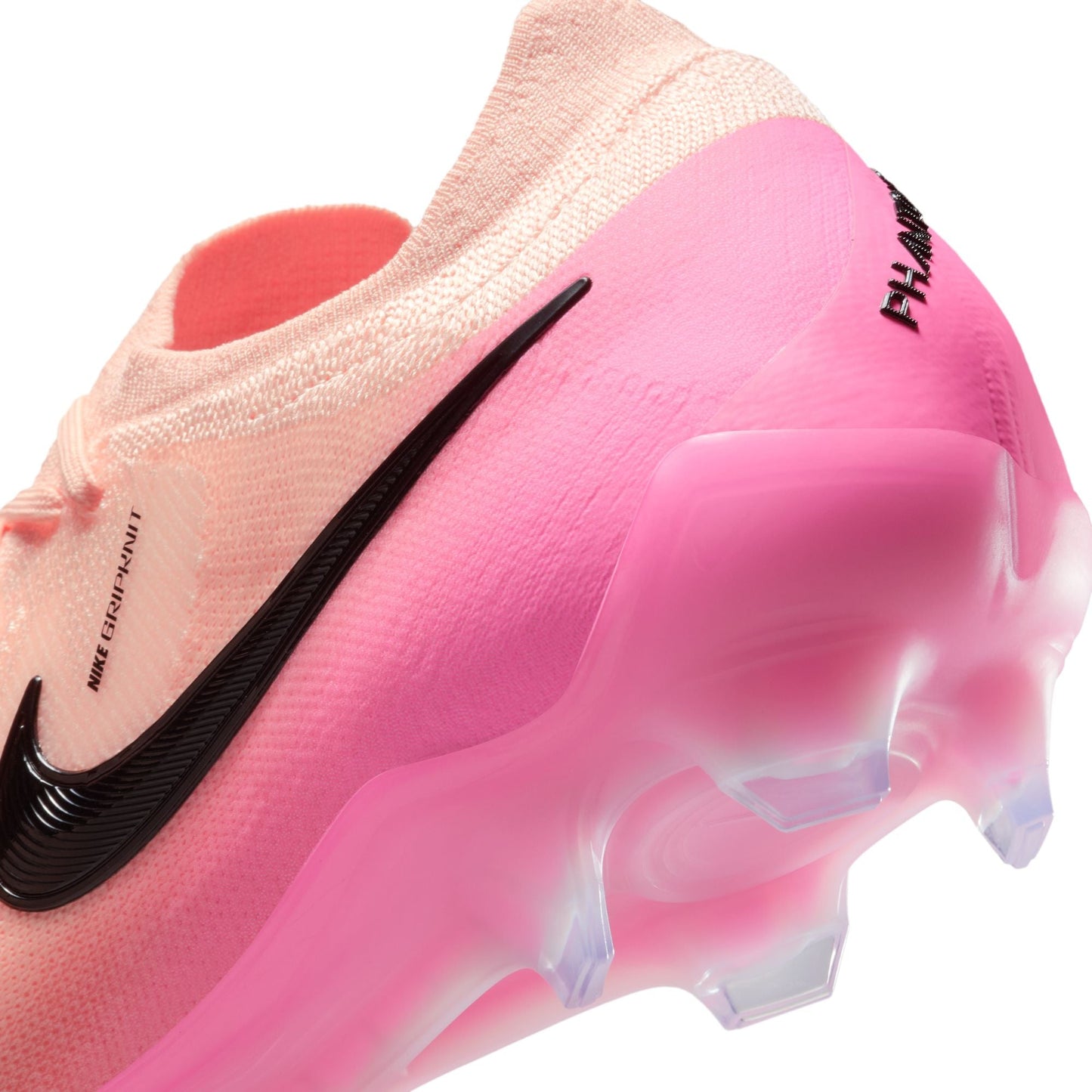 Nike Phantom GX 2 Elite FG Firm Ground Soccer Cleat -  Crimson Tint/Black/ Pink Blast
