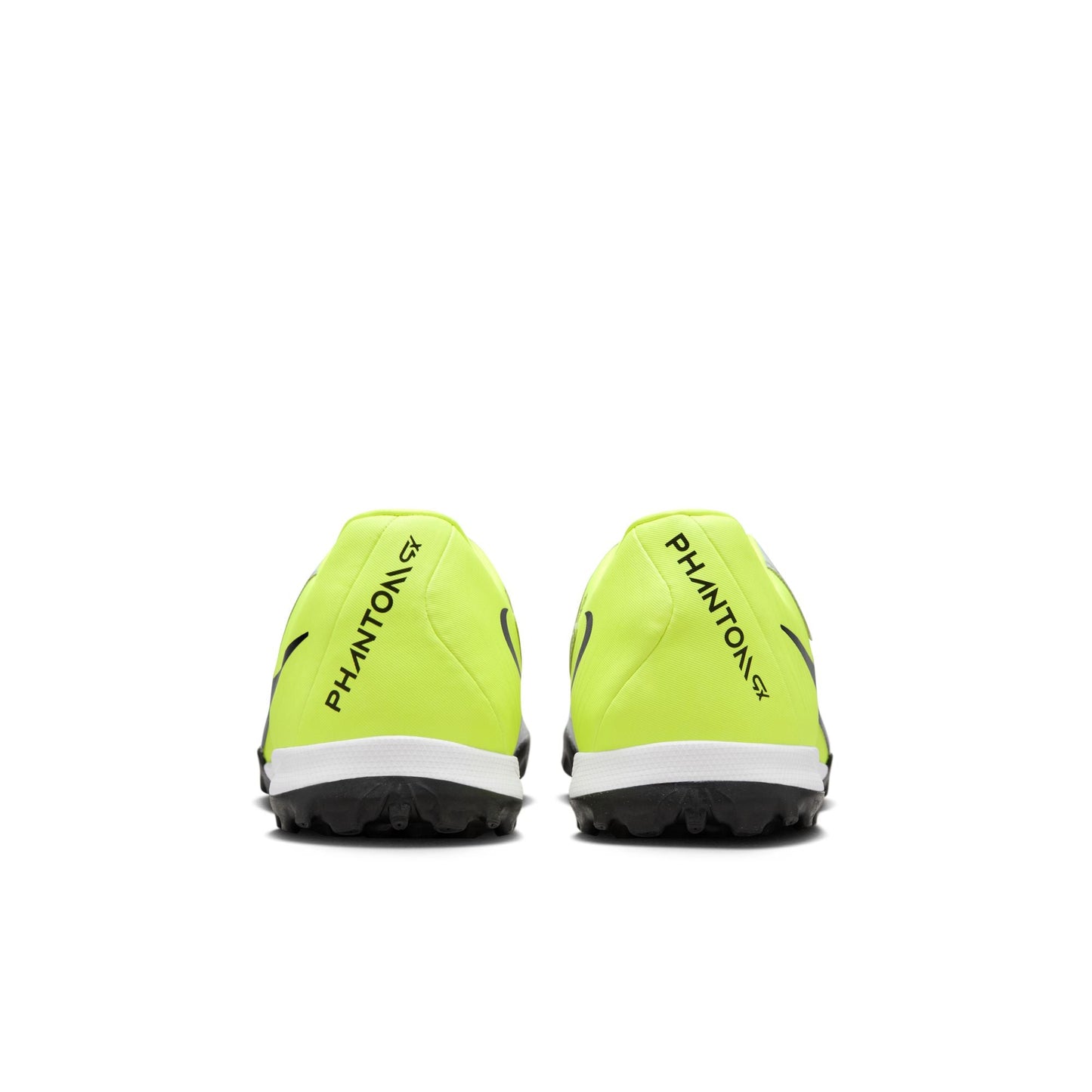 Nike Phantom GX 2 Academy TF Turf Soccer Cleats -  Metallic Silver/Black-Volt