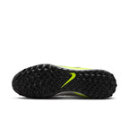 Nike Phantom GX 2 Academy TF Turf Soccer Cleats -  Metallic Silver/Black-Volt