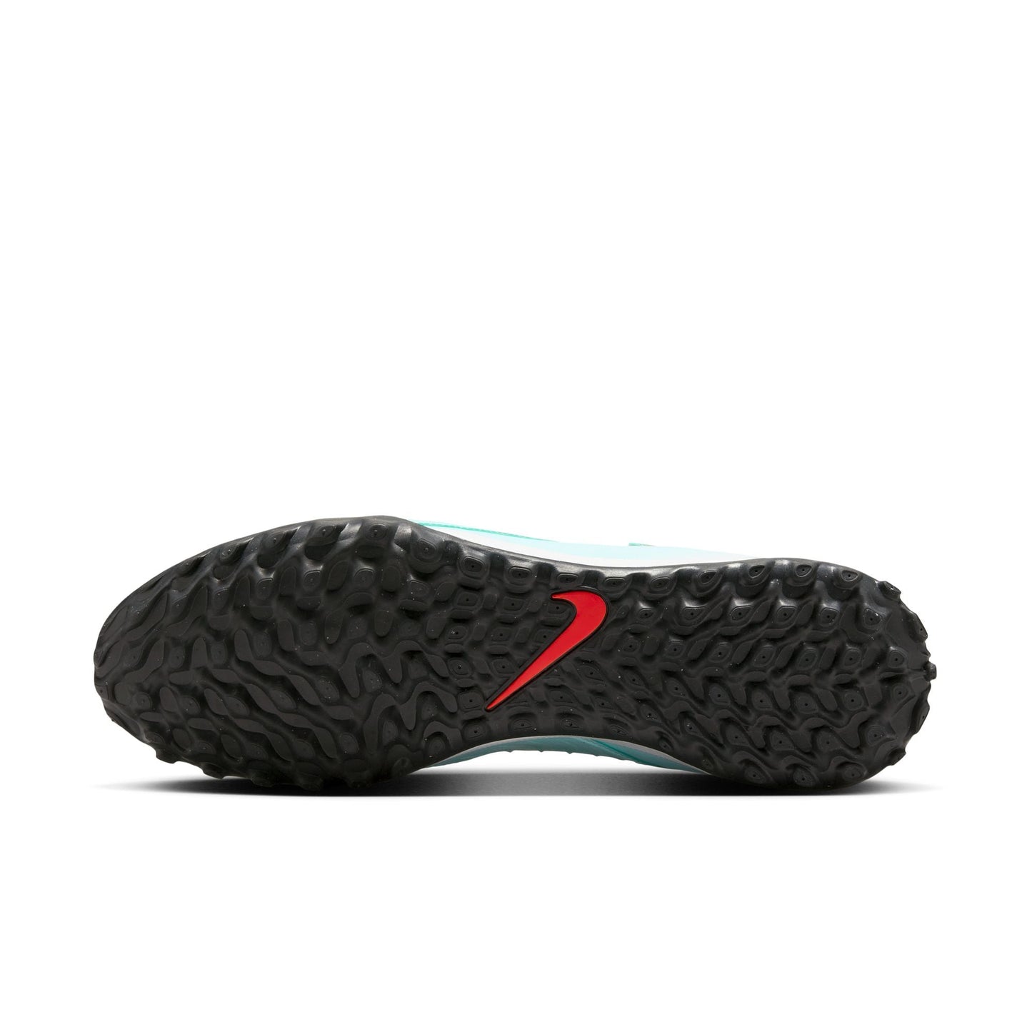 Nike Phantom GX 2 Academy TF Turf Soccer Cleats-  Mint/Atomic Red-Off Noir
