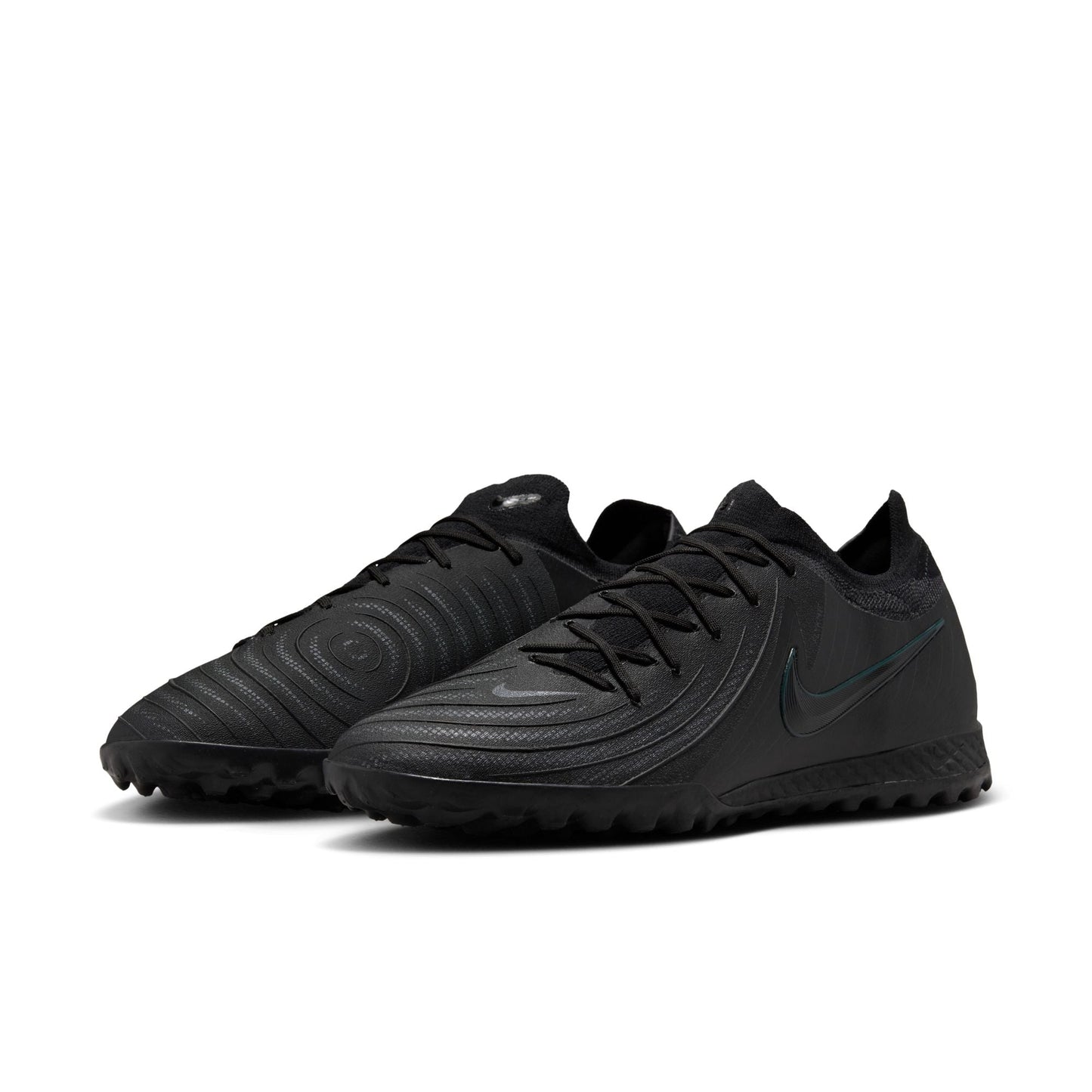 Nike Phantom GX II Pro TF Turf Soccer Cleats -Black/Black