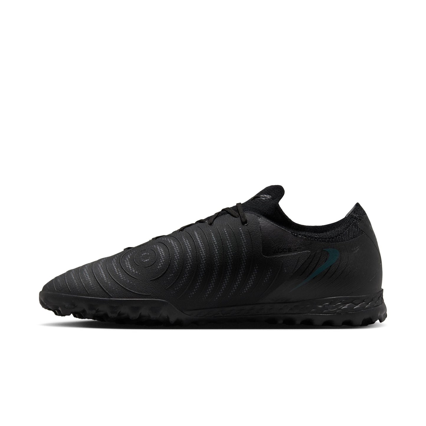 Nike Phantom GX II Pro TF Turf Soccer Cleats -Black/Black