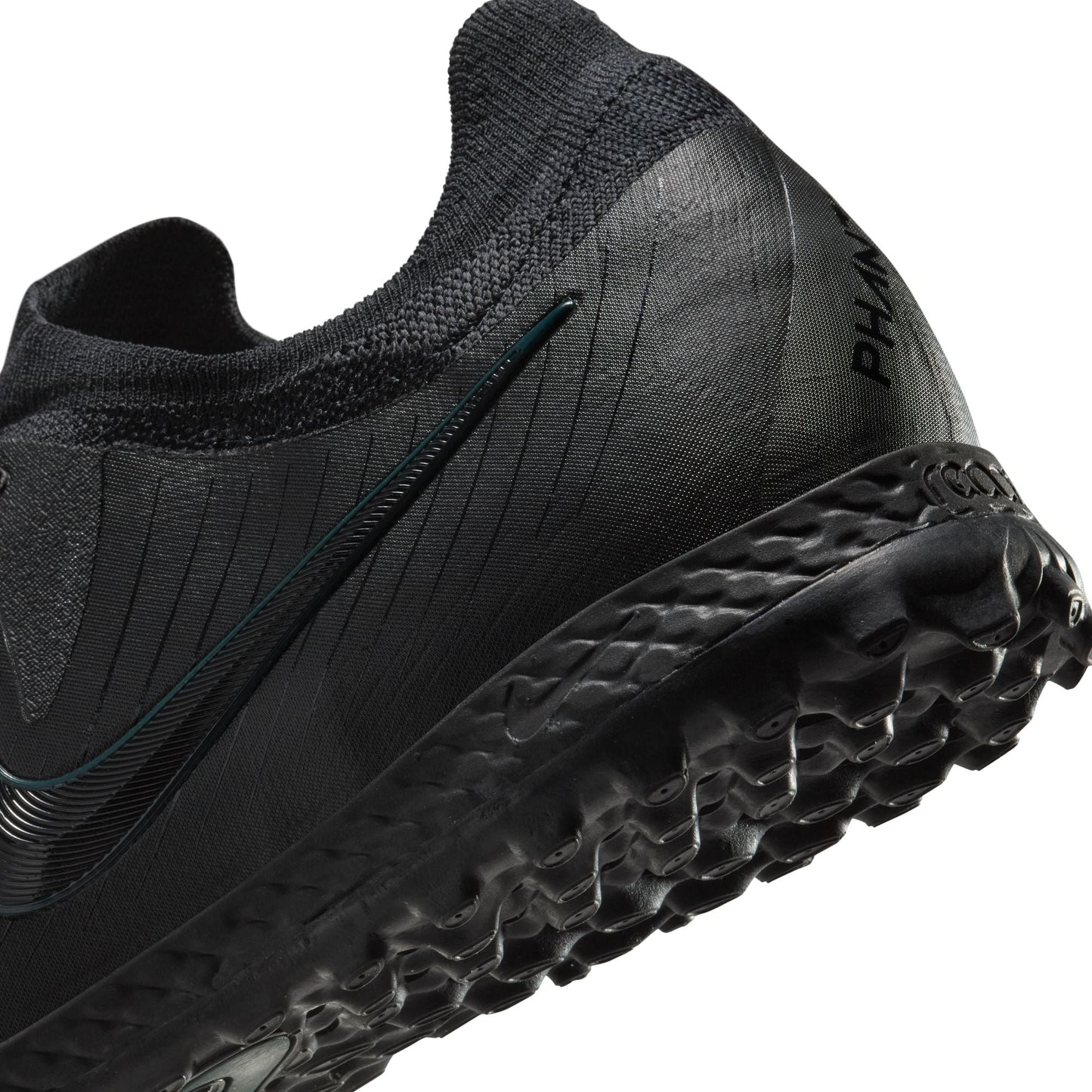 Nike Phantom GX II Pro TF Turf Soccer Cleats -Black/Black