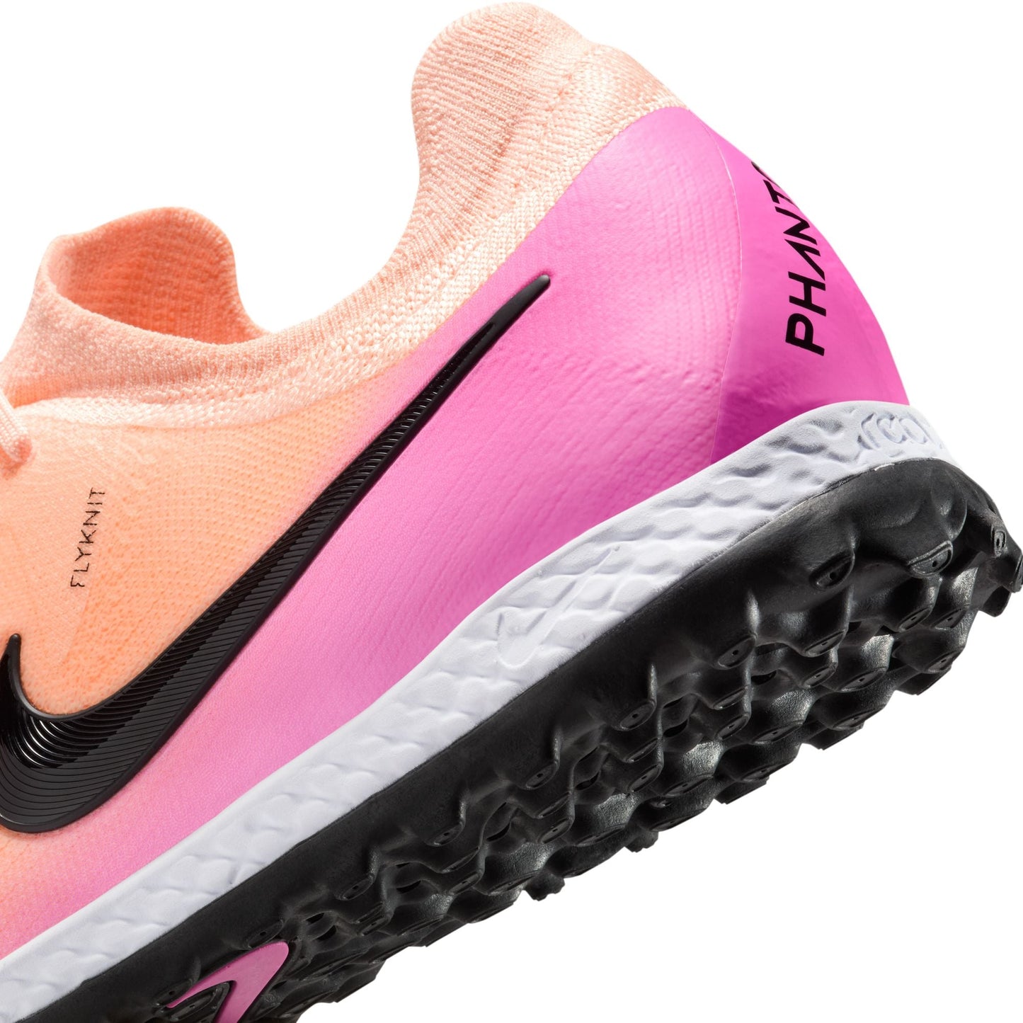Nike Phantom GX II Pro TF Turf Soccer Cleats -Crimson Tint/Black-Pink Blast
