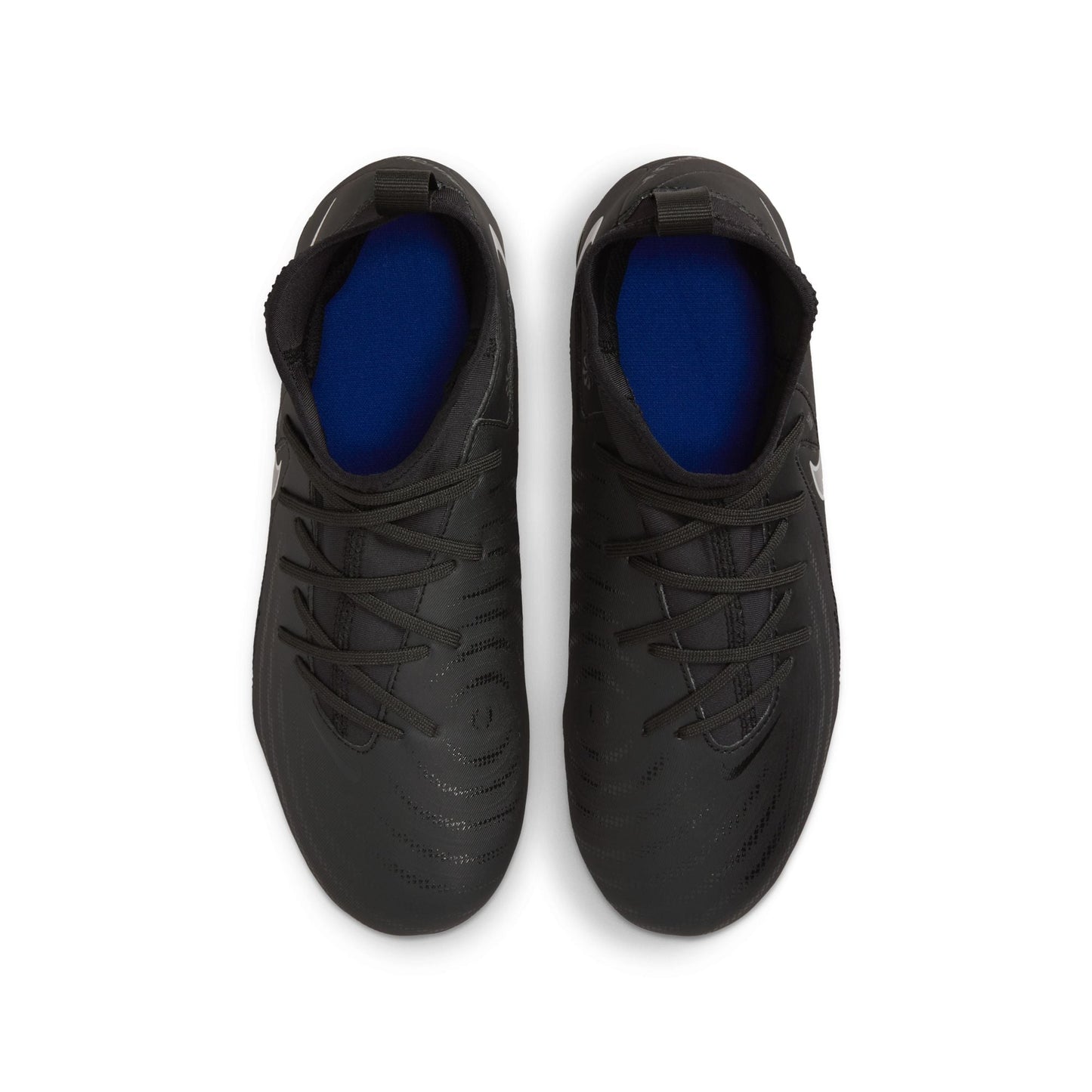 Nike Junior Phantom Luna II Academy FG/MG Soccer Cleat - Black/Black