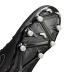 Nike Junior Phantom Luna II Academy FG/MG Soccer Cleat - Black/Black