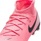 Nike Junior Phantom Luna 2 Academy FG Firm Ground Soccer Cleats- Sunset Pulse/Black