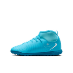 Nike Jr. Phantom Luna 2 Club TF - High-BLUE FURY/WHITE