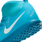 Nike Jr. Phantom Luna 2 Club TF - High-BLUE FURY/WHITE