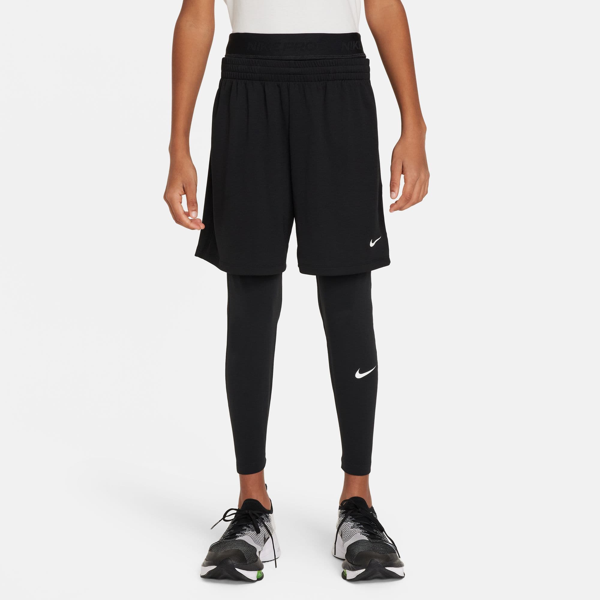 Nike Pro Dri-FIT Training Bottoms Nike Black YXS 