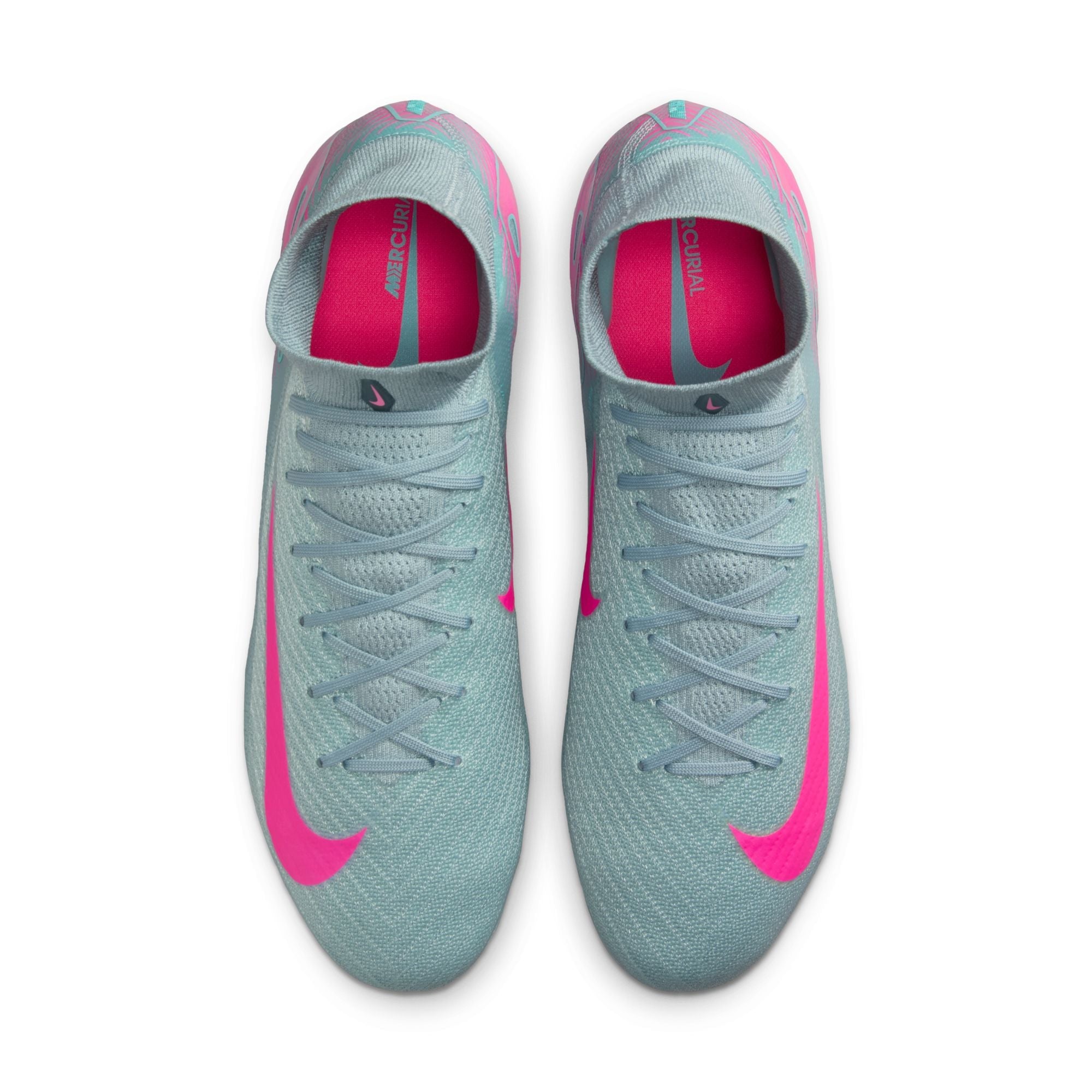 Nike Air Zoom Mercurial Superfly 10 Elite FG Firm Ground Soccer Cleat -Ocean Cube/Pink Blast