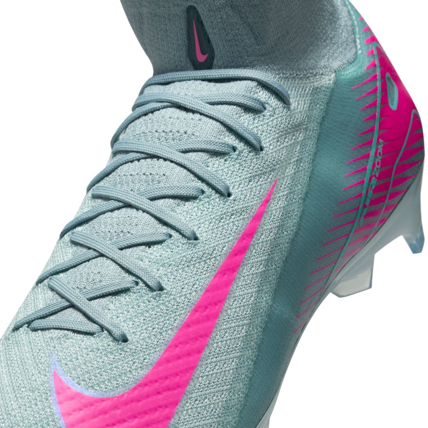 Nike Air Zoom Mercurial Superfly 10 Elite FG Firm Ground Soccer Cleat -Ocean Cube/Pink Blast