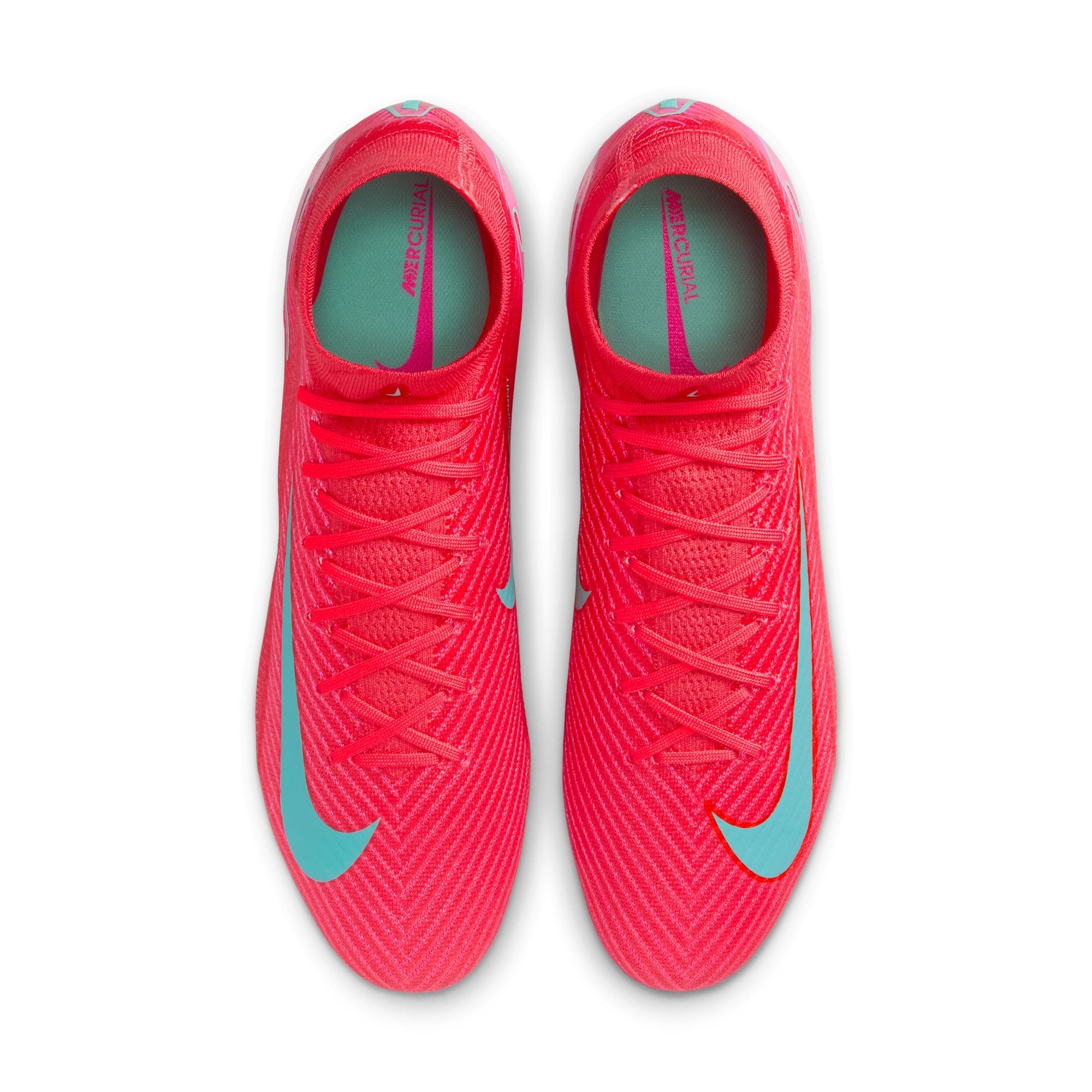 Nike Air Zoom Mercurial Superfly 10 Elite FG Firm Ground Soccer Cleat - Ember Glow/Aurora Green