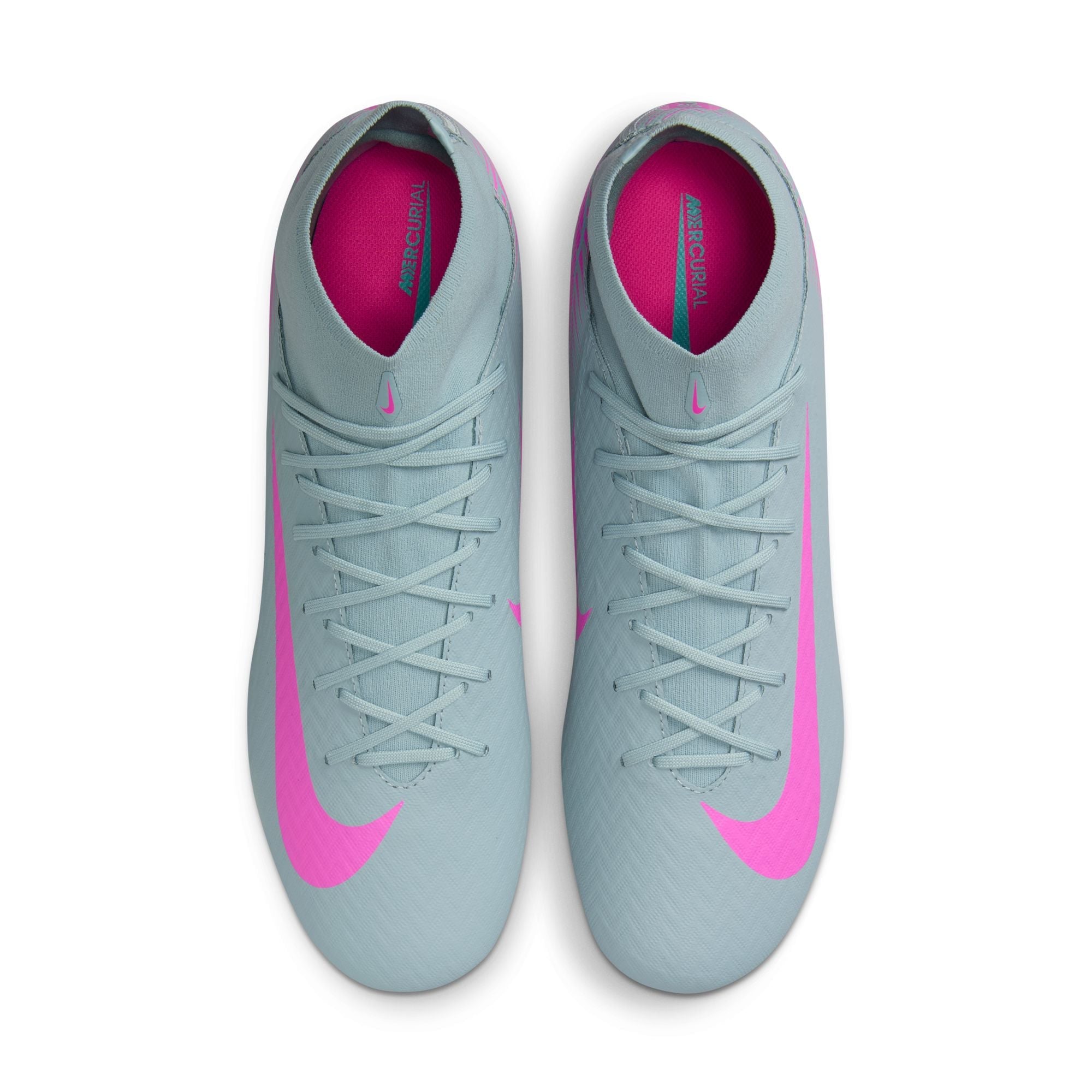 Nike Air Zoom Mercurial Superfly 10 Academy FG Firm Ground Soccer Cleats -  Ocean Cube/Pink Blast