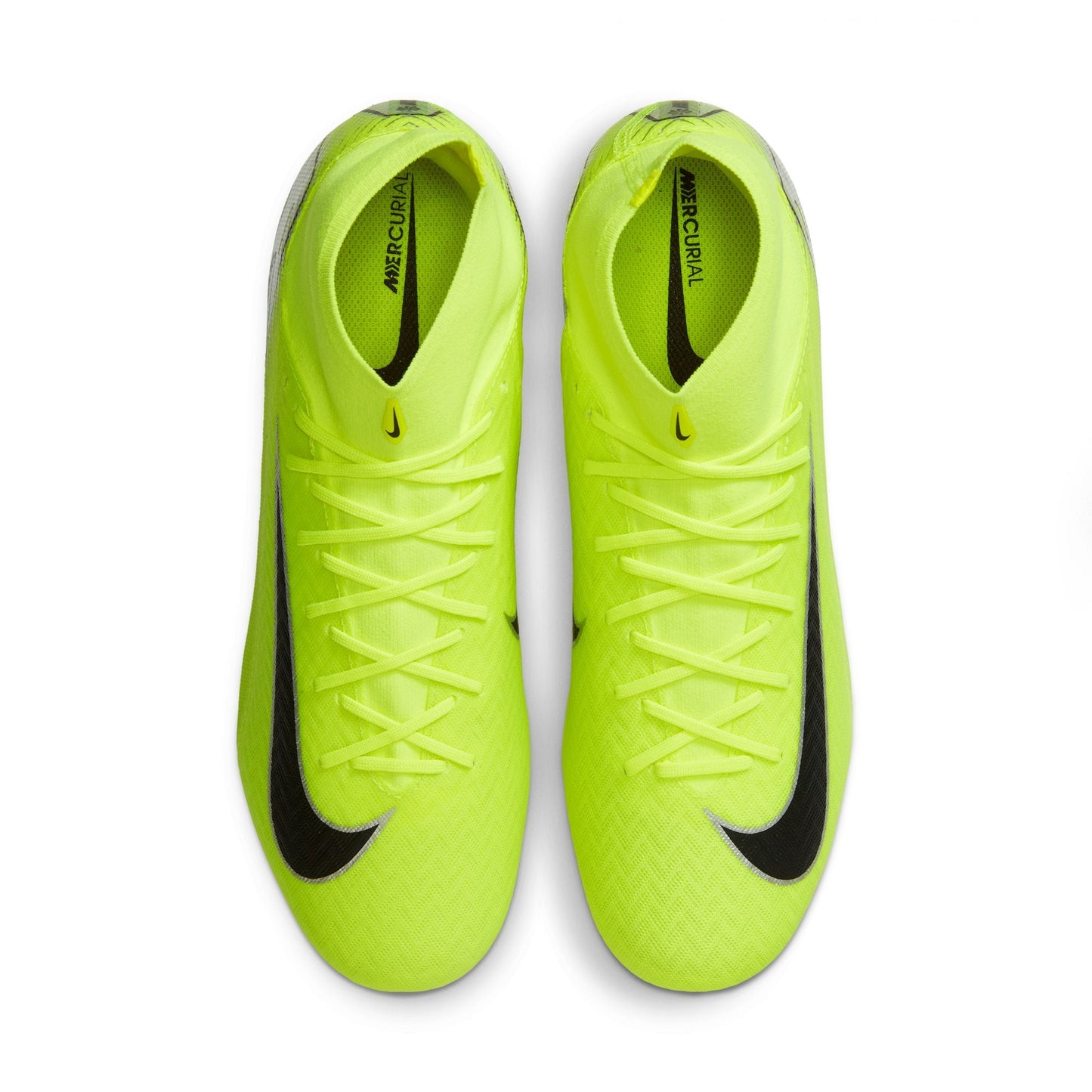 Nike Air Zoom Mercurial Superfly 10 Academy FG Firm Ground Soccer Cleats - Volt/Black