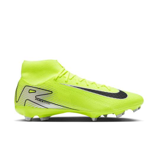 Nike Air Zoom Mercurial Superfly 10 Academy FG Firm Ground Soccer Cleats - Volt/Black