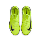 Nike Junior Zoom Mercurial Vapor 10 Academy TF Turf Soccer Cleats - Volt/Black