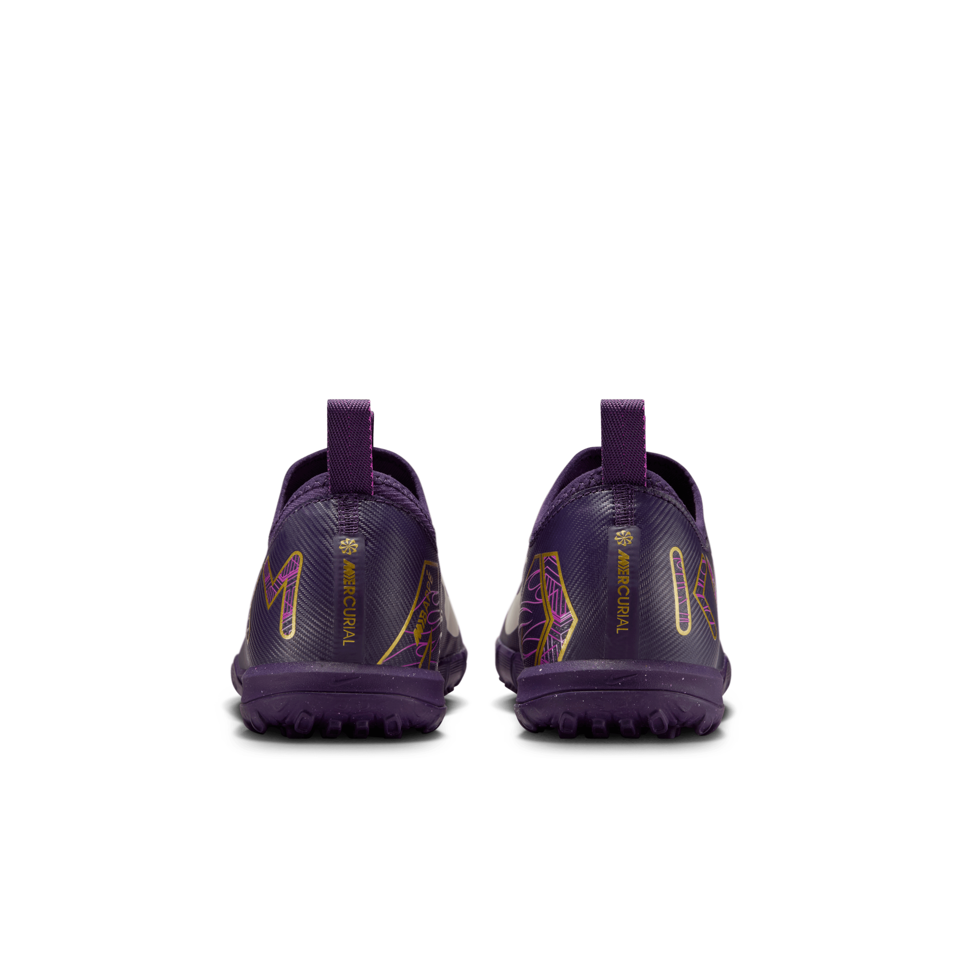 Nike Jr. Mercurial Vapor 16 Academy TF "Kylian Mbappé"- PURPLE/PALE IVORY